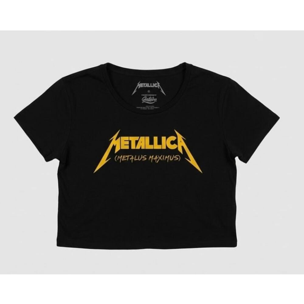 Official Metallica Metalus Maximus Baby Tee Golden Goods Soft M